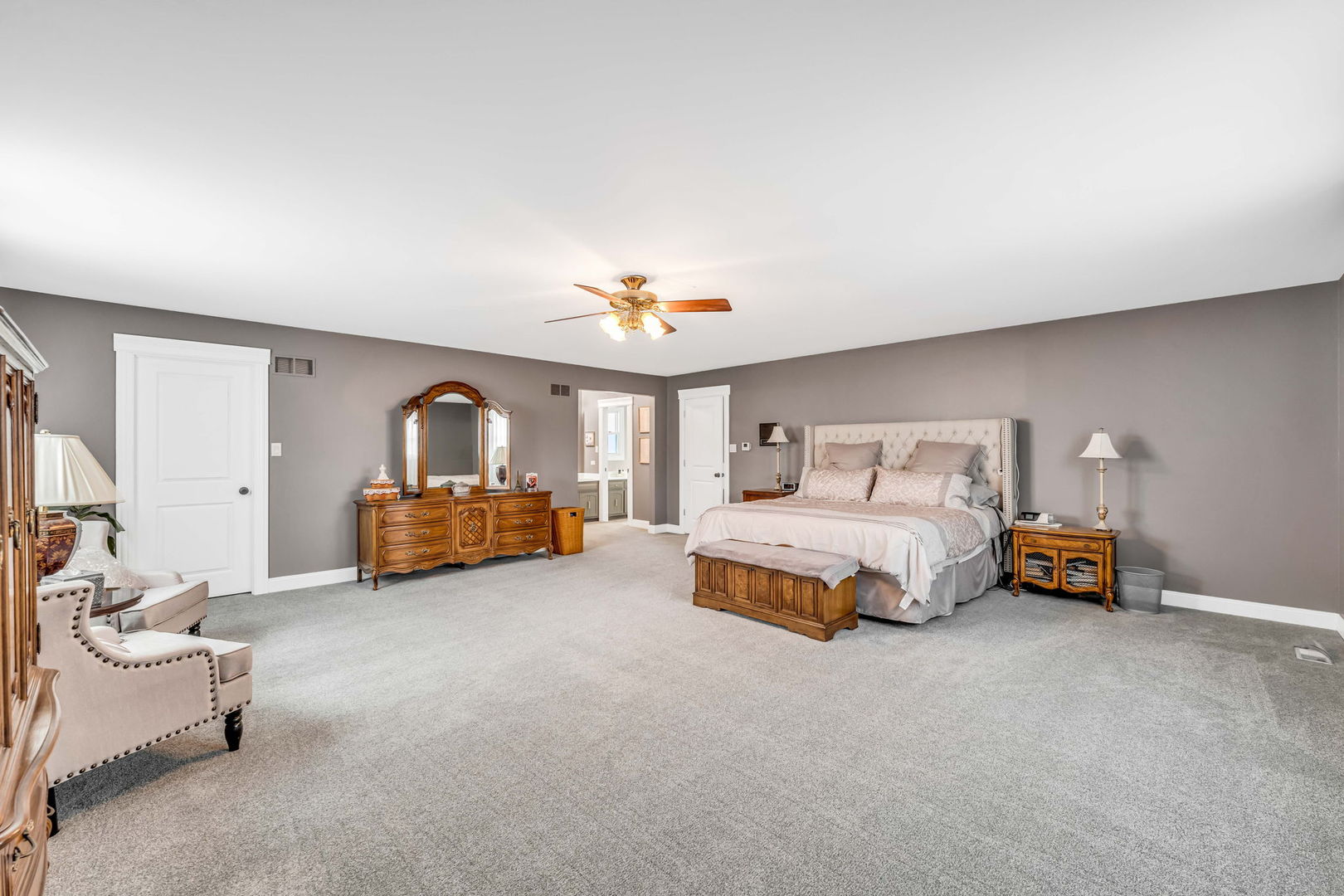 15624 Sunset Ridge Drive Orland Park, IL 60462 - Photo 22 of 37 a bedroom with furniture and a couch