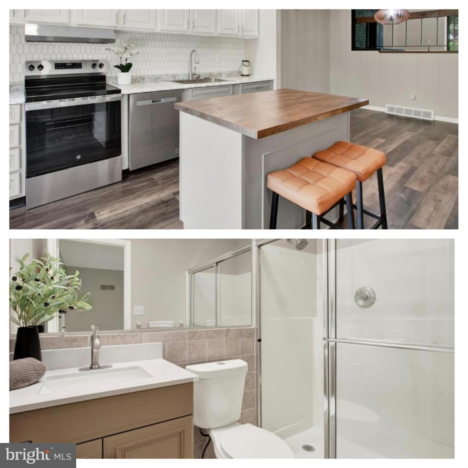 33 Pinehurst Court Reading, PA 19607 - Photo 2 of 30 a bathroom with a sink and a stove