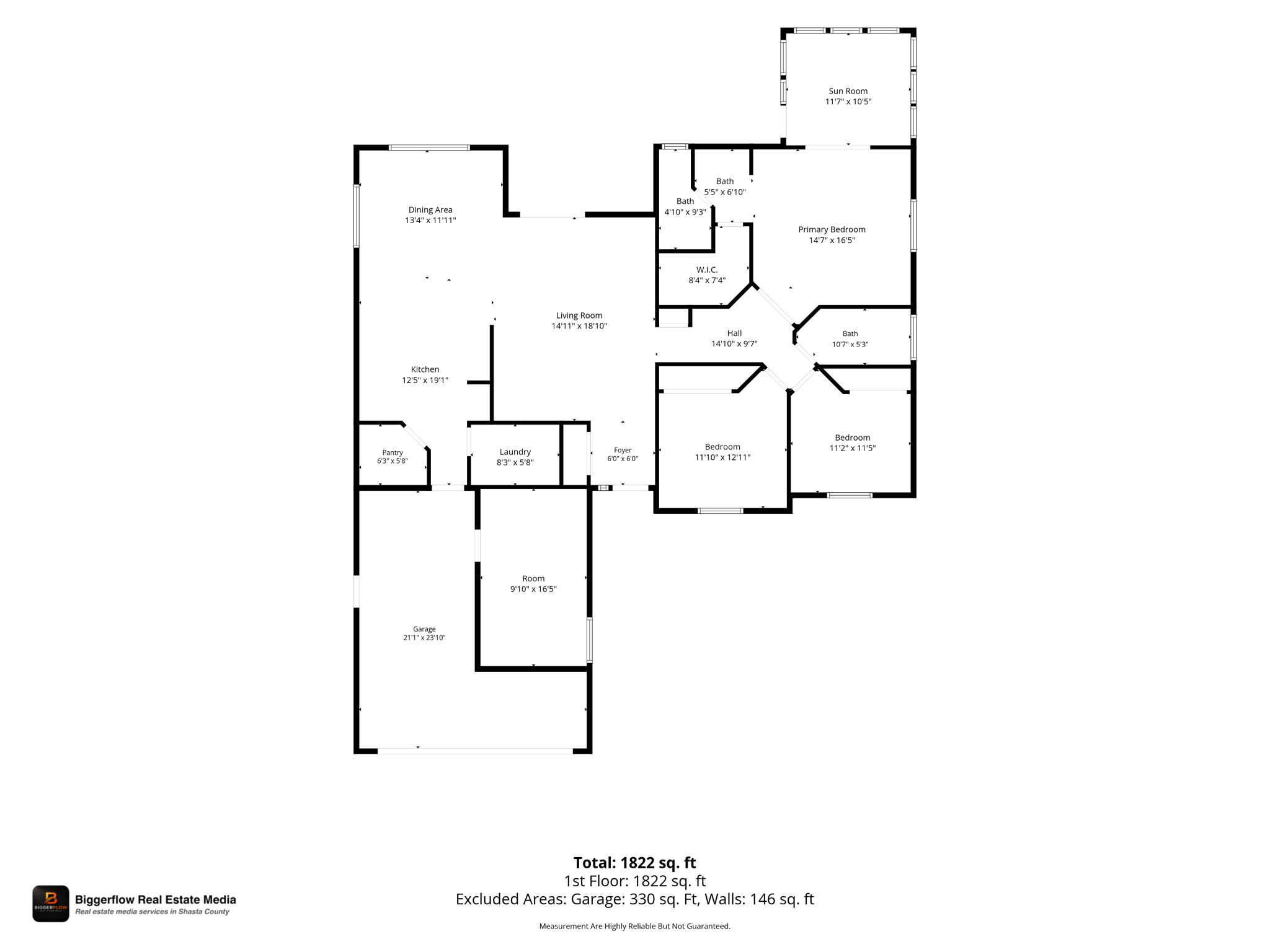 3790 Indio Way Redding, CA 96002 - Photo 51 of 51 Floor plan