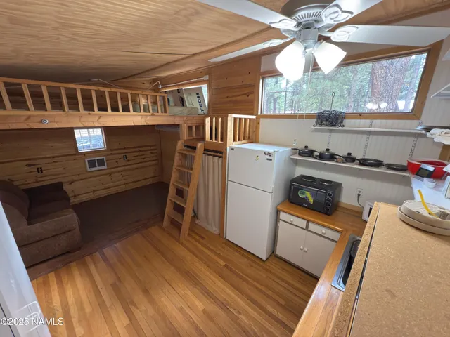 a room with storage and utility