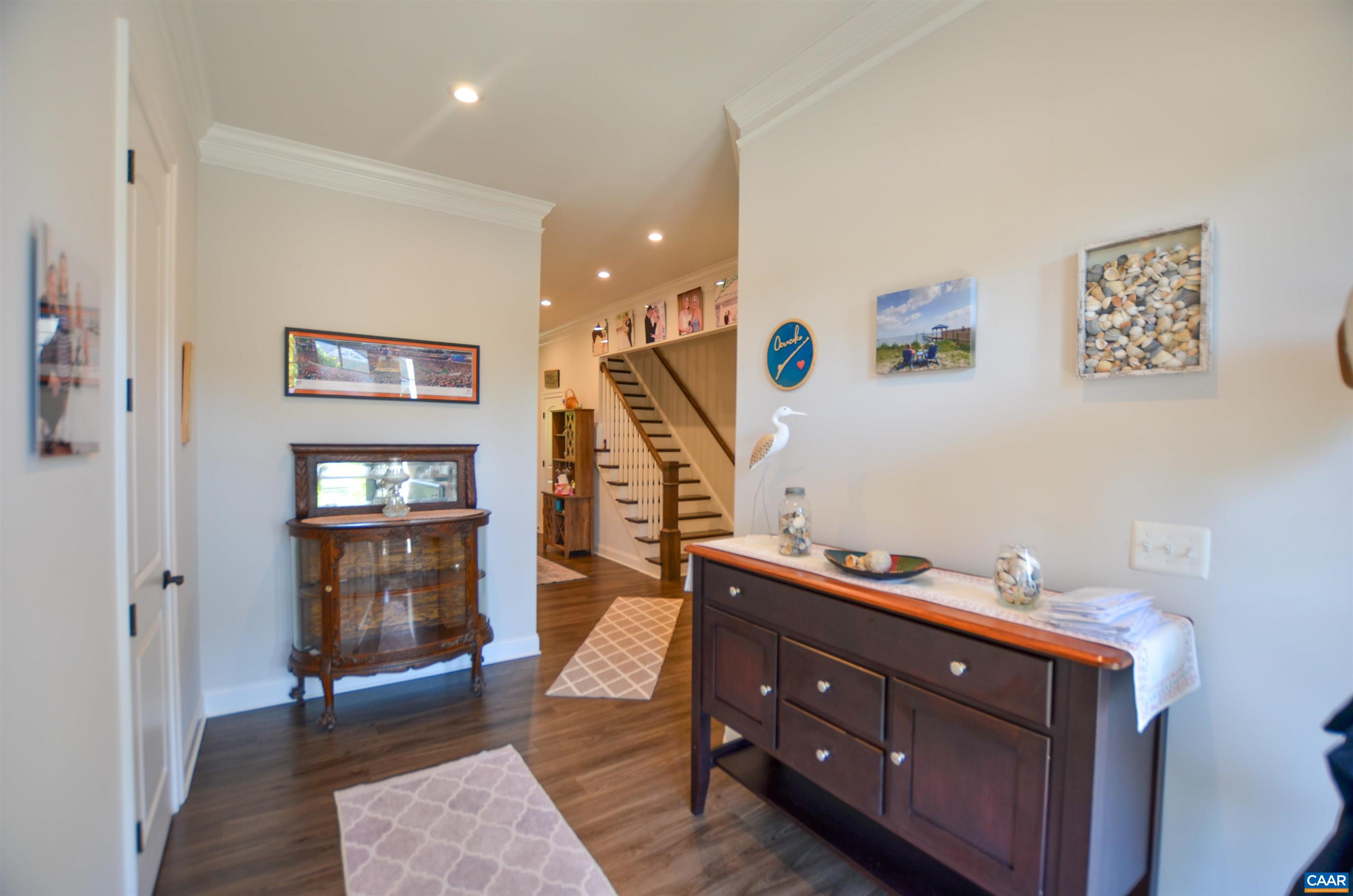 327 Claibourne Road Crozet, VA 22932 - Photo 6 of 36 a room with furniture and staircase