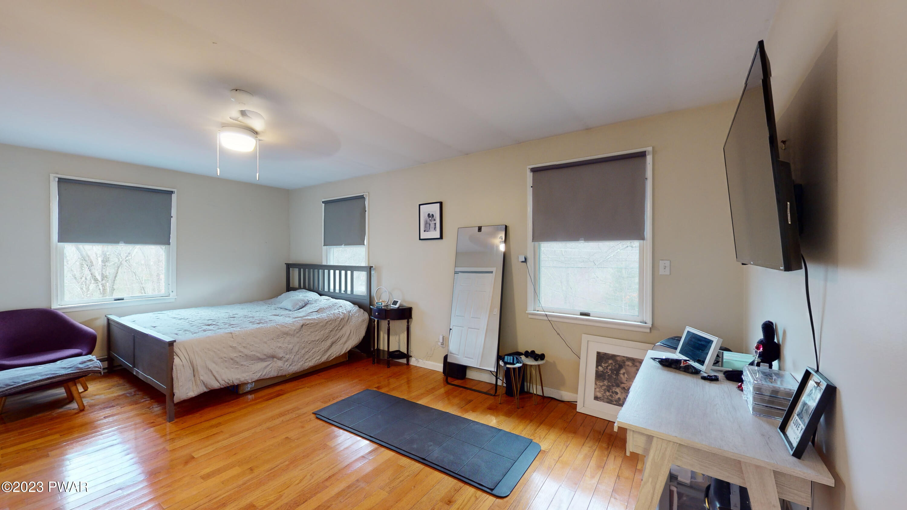 103 Cabin Road Milford, PA 18337 - Photo 25 of 39 Primary Bedroom with hardwood floors