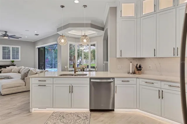 a spacious bathroom with a double vanity sink mirror and