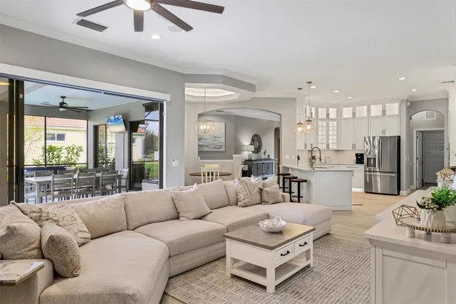 a view of wooden floor in a room