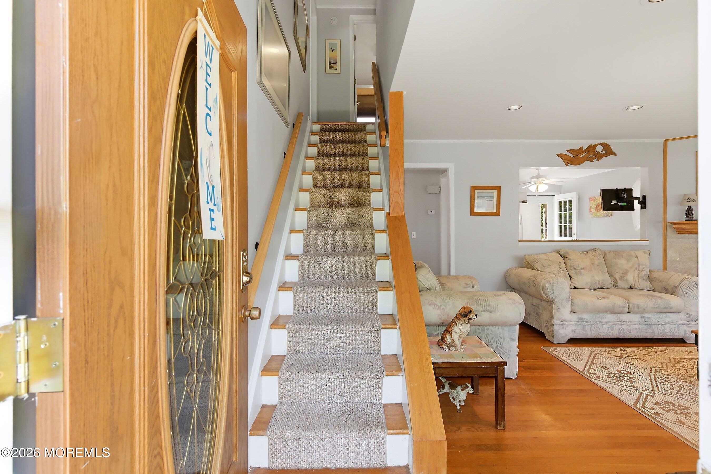 412 Moore Road Neptune Township, NJ 07753 - Photo 3 of 36 a living room with furniture and a table