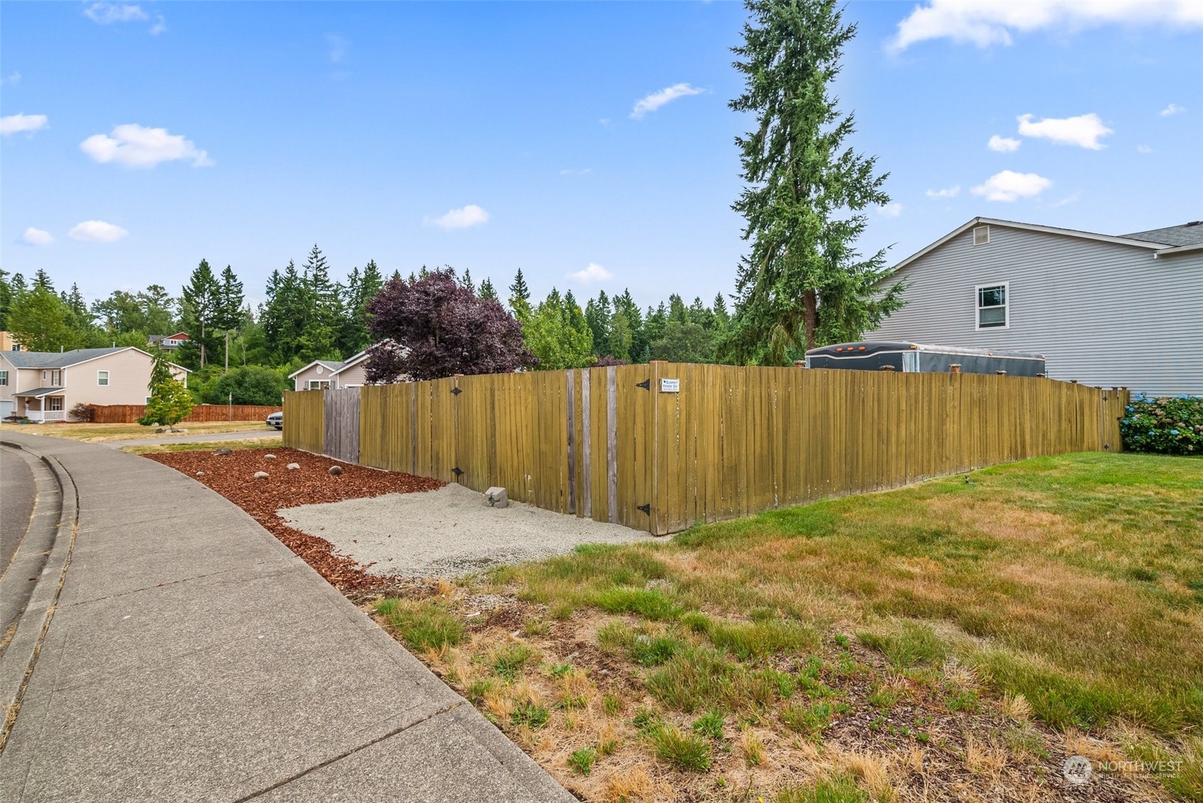 413 Easy Street Rainier, WA 98576 - Photo 30 of 30 a view of a backyard