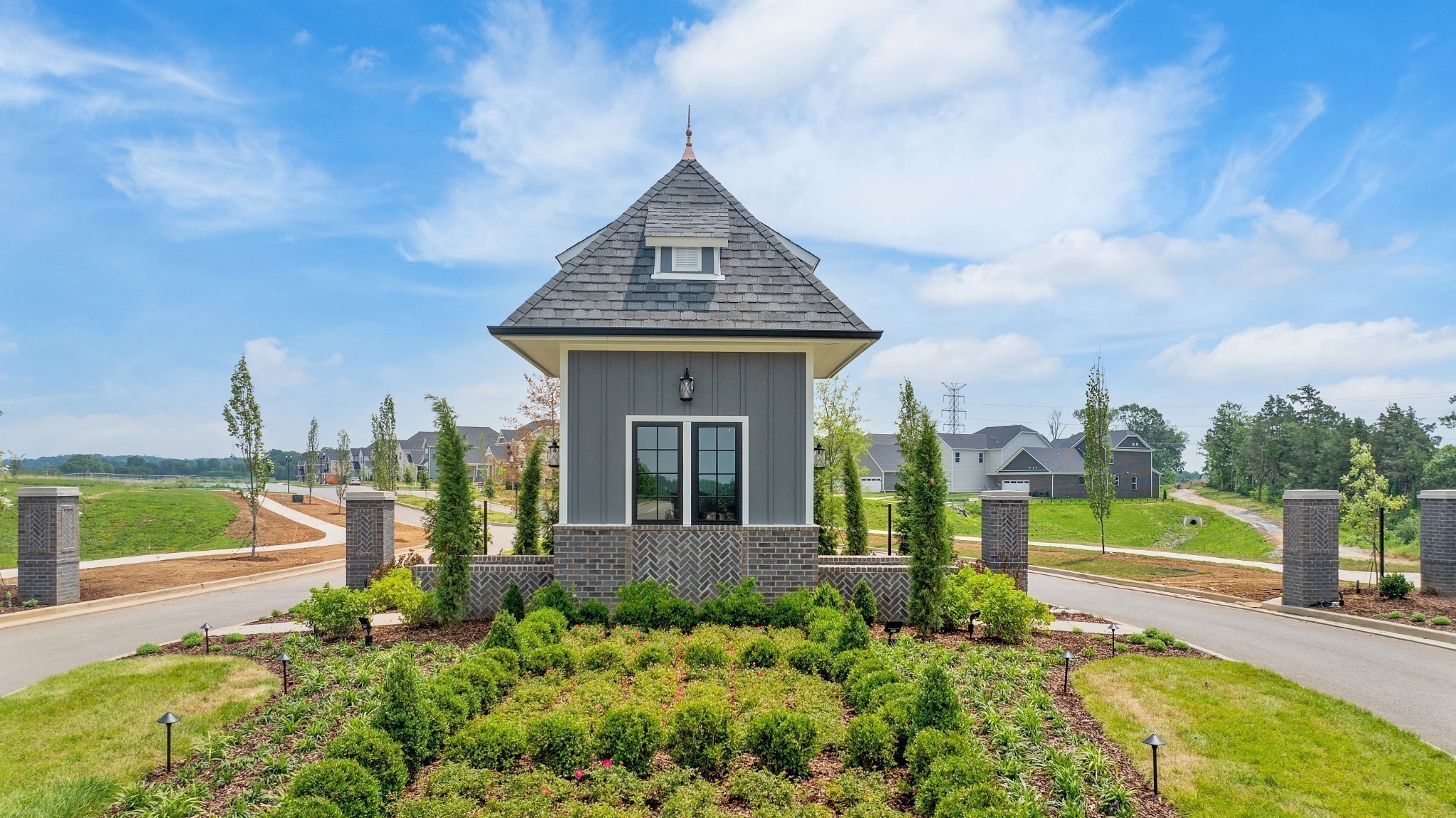 2025 Holbrook Road Mount Juliet, TN 37122 - Photo 23 of 24 a front view of a house with a garden