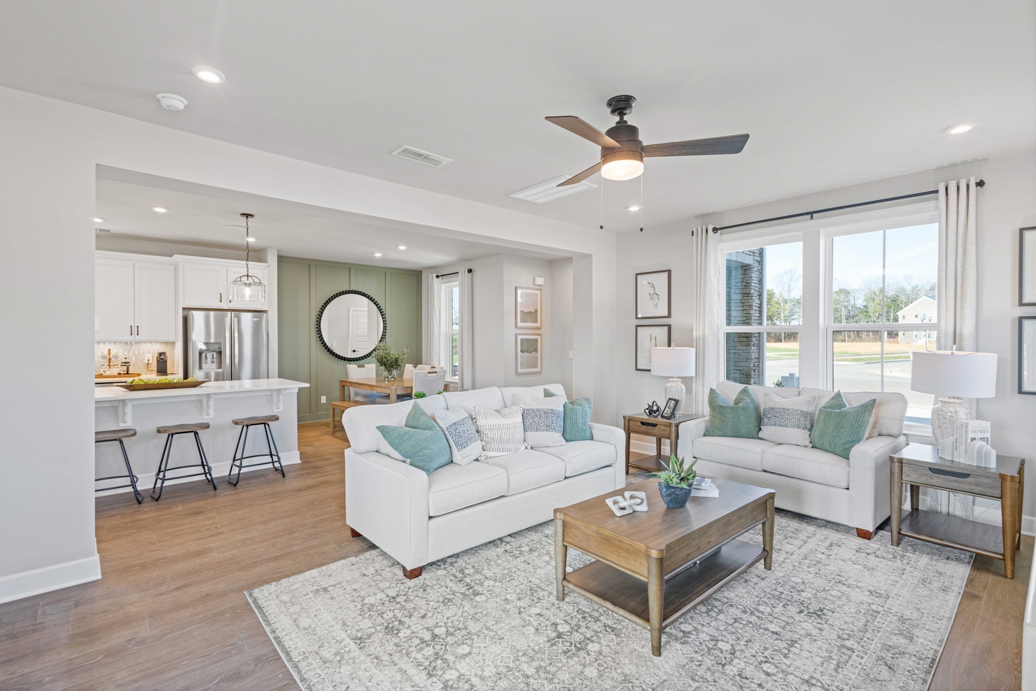 2025 Holbrook Road Mount Juliet, TN 37122 - Photo 7 of 24 a living room with furniture and a large window