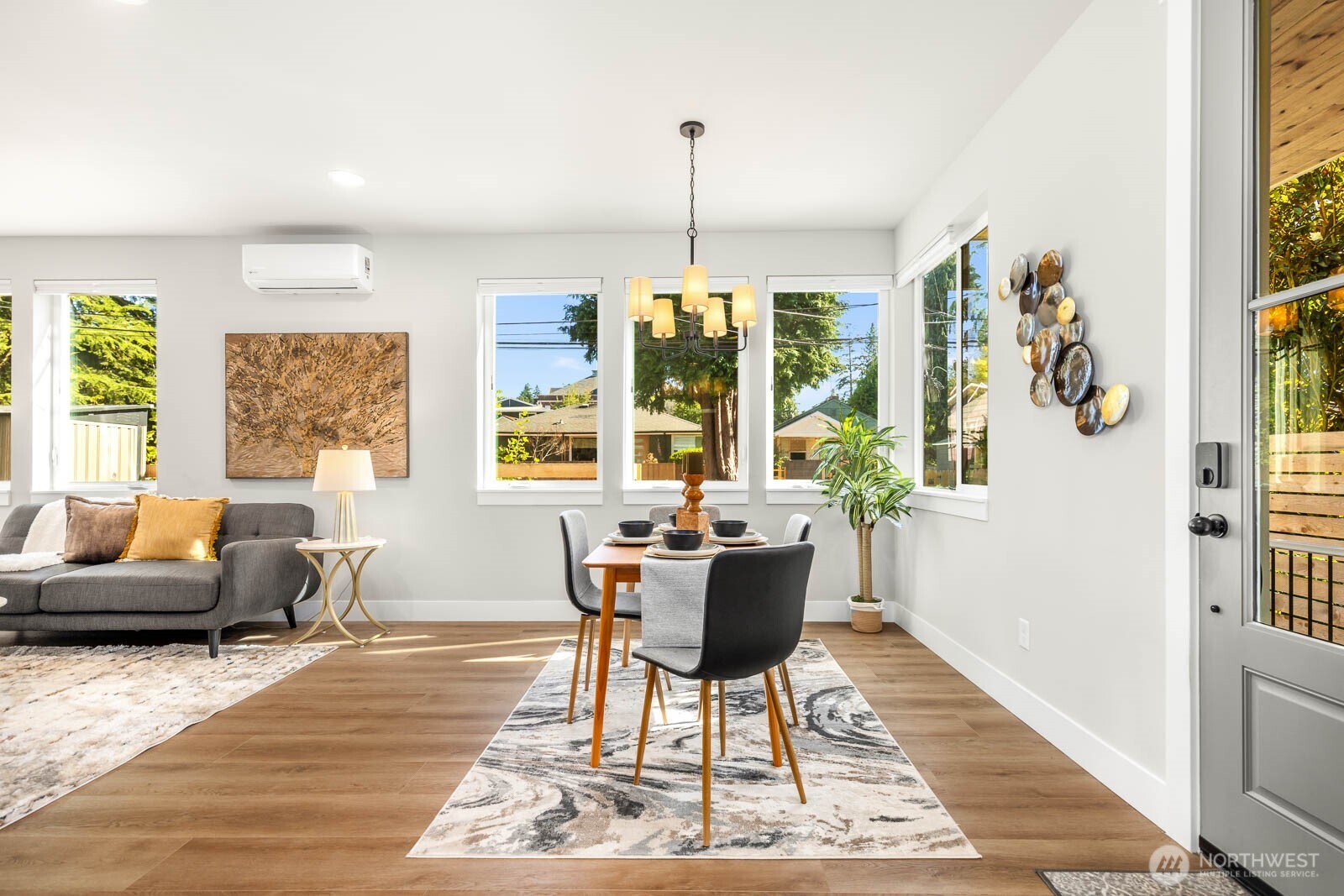 4326 Southwest Mills Street Seattle, WA 98136 - Photo 12 of 37 a living room with furniture and a large window