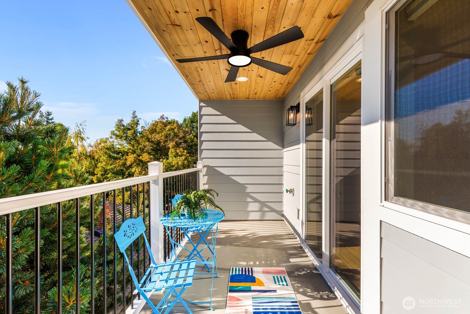 4326 Southwest Mills Street Seattle, WA 98136 - Photo 25 of 37 a view of balcony with furniture