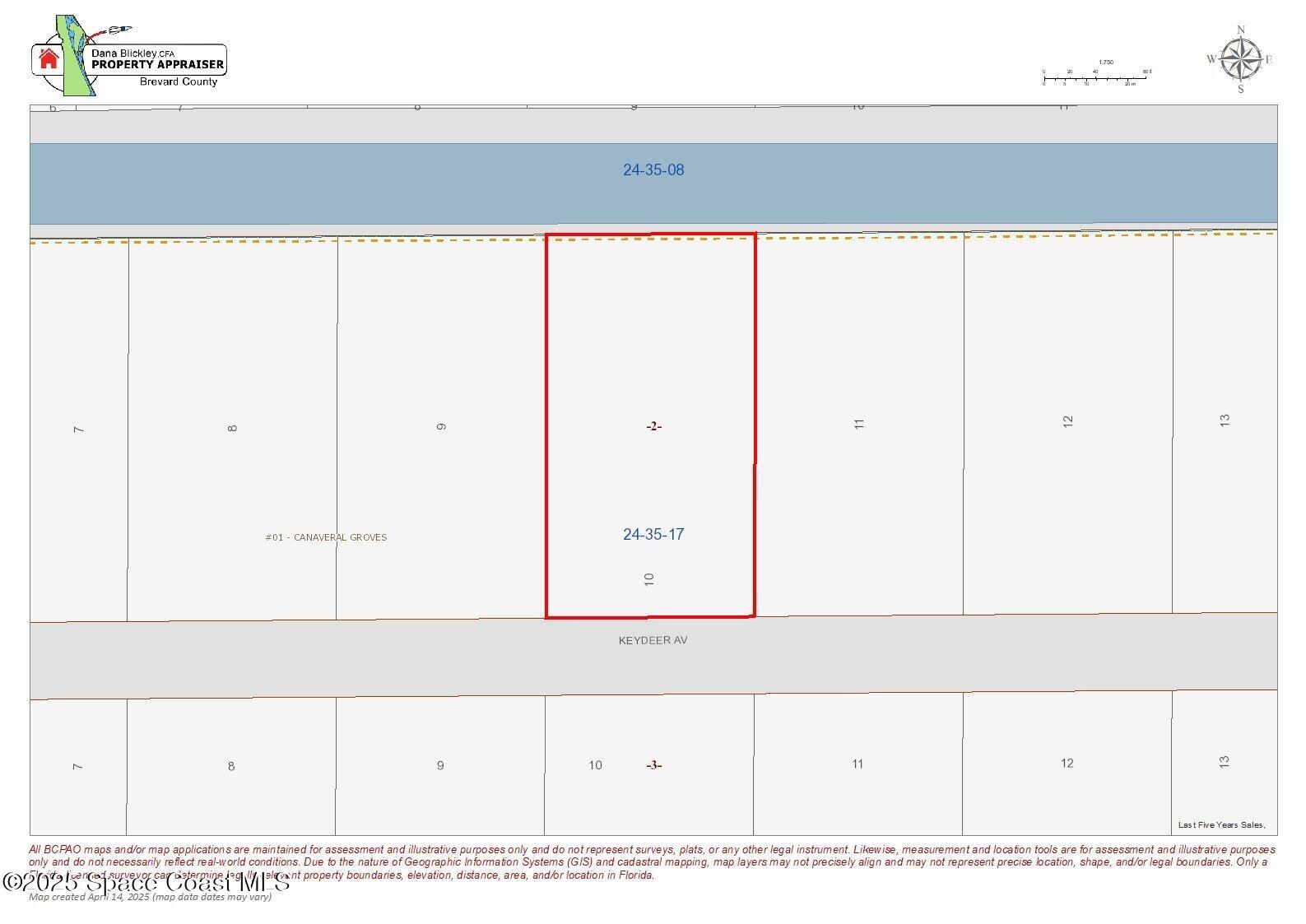 0 Keydeer Avenue Cocoa, FL 32926 - Photo 2 of 4 cbe6620f0dbd49ec96facbe540e28043