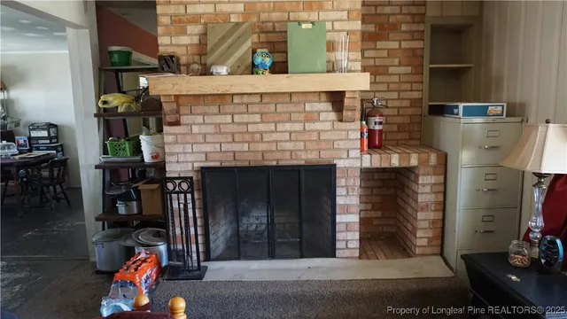 a front view of a house with outdoor space