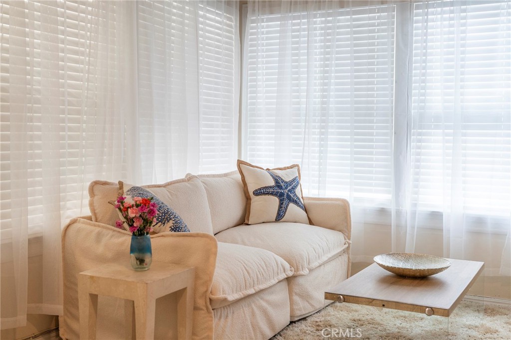 1728 The Strand, Unit 4 Hermosa Beach, CA 90254 - Photo 19 of 23 a living room with furniture and a potted plant
