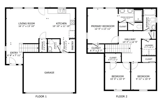 a view of a park with a slide