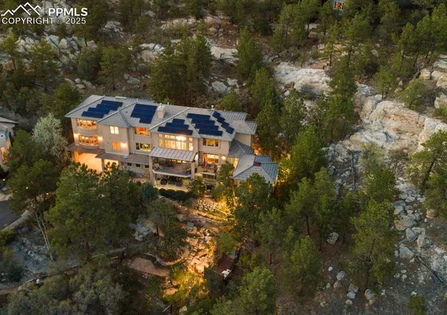 a front view of house with a yard