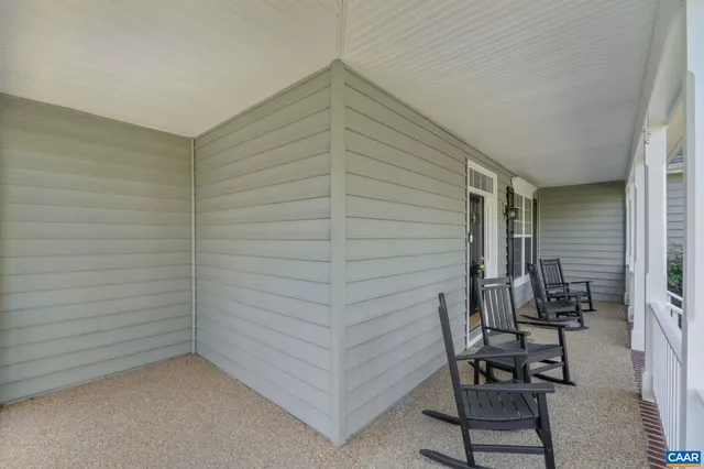 a view of a lake with houses