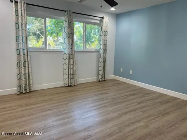 wooden floor in an empty room