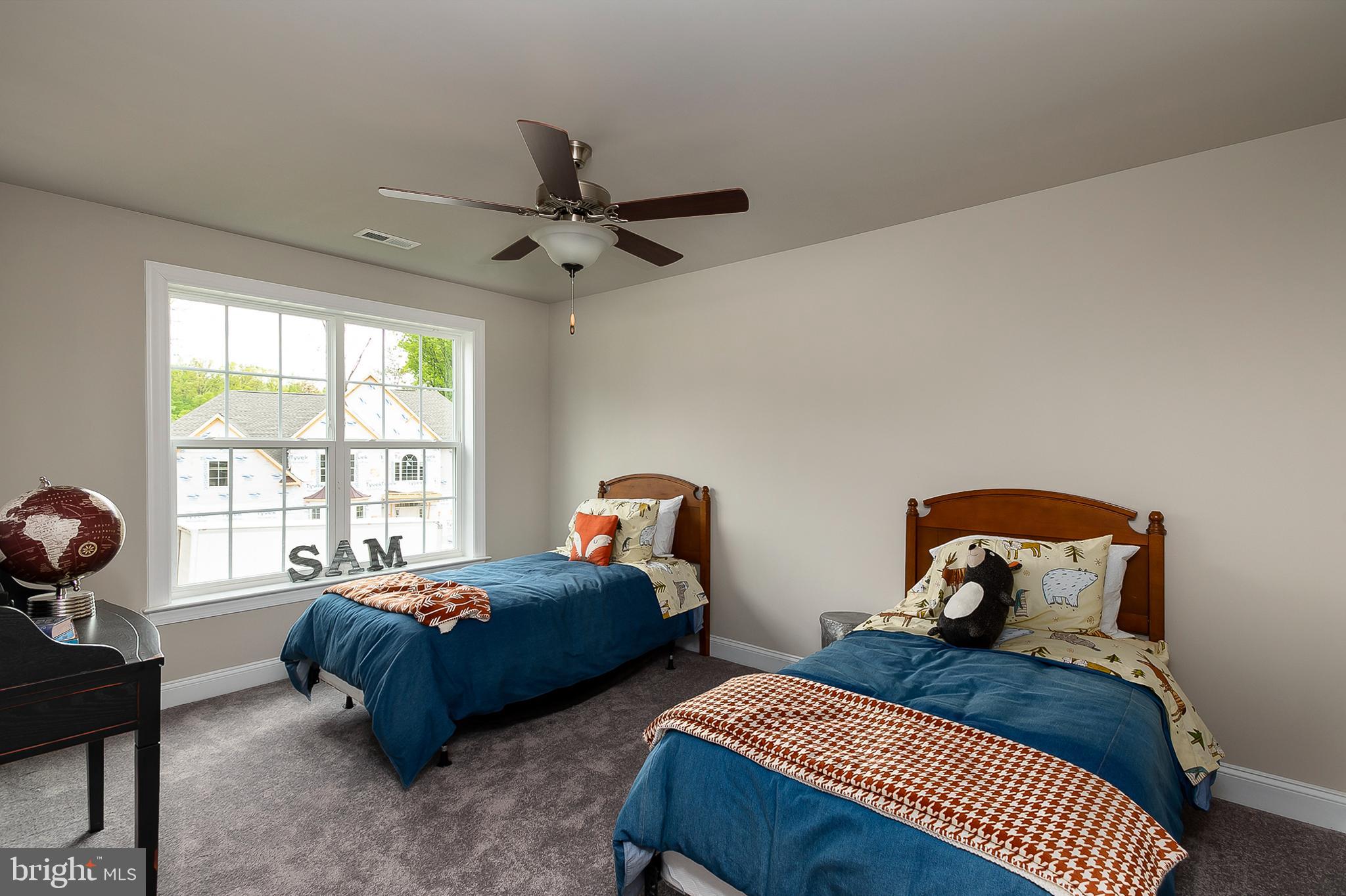 4468 Ilchester Road Ellicott City, MD 21043 - Photo 6 of 32 a bedroom with two beds and a window