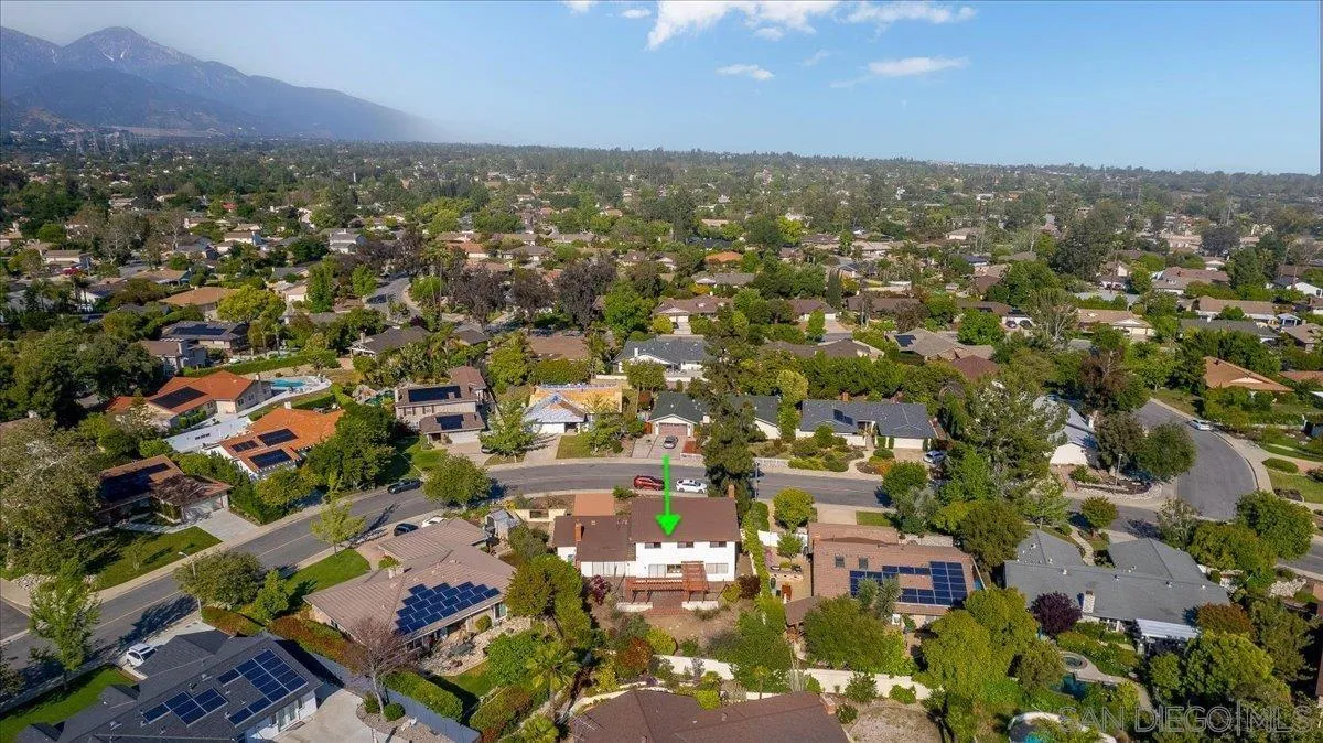 2257 Villa Maria Road North Claremont, CA 91711 - Photo 43 of 44 an aerial view of a city with lots of residential buildings