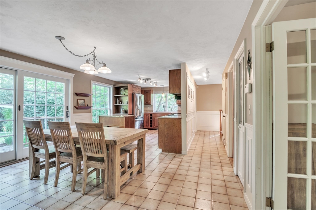 4 Stuart Road Rochester, MA 02770 - Photo 8 of 37 a view of a dining room with furniture window and outside view