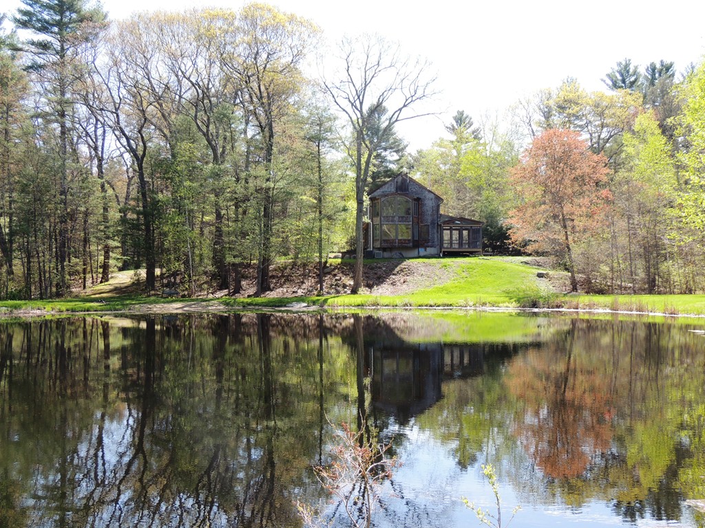 61 Judy Farm Road Carlisle, MA 01741 - Photo 20 of 24 a view of swimming pool with a yard and large trees
