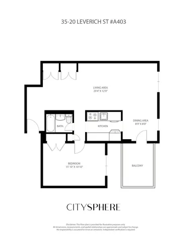 $550,000 | 35-20 Leverich Street, Unit A403 | Jackson Heights