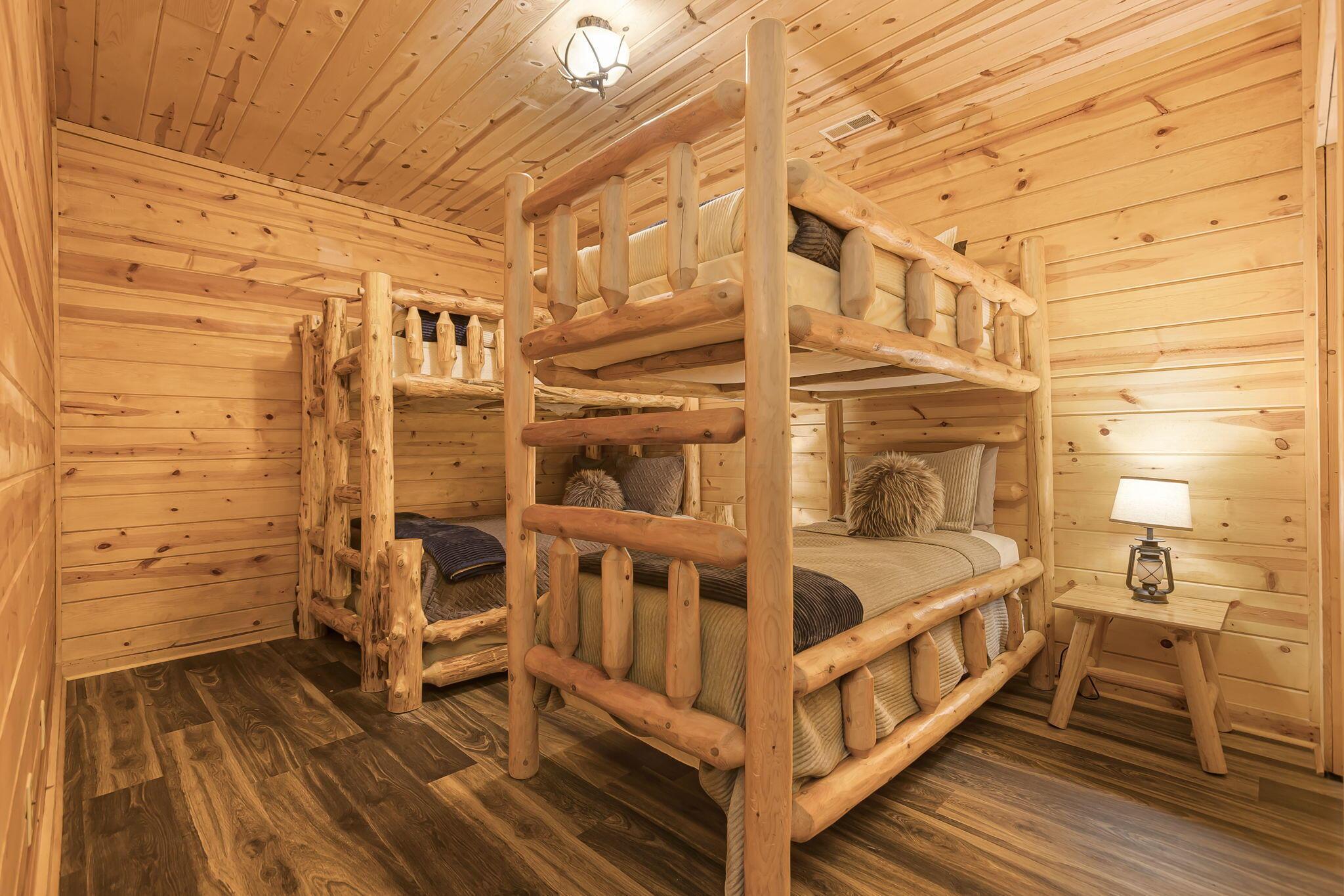 19475 Linden Road Logan, OH 43138 - Photo 45 of 94 Custom log bunk beds