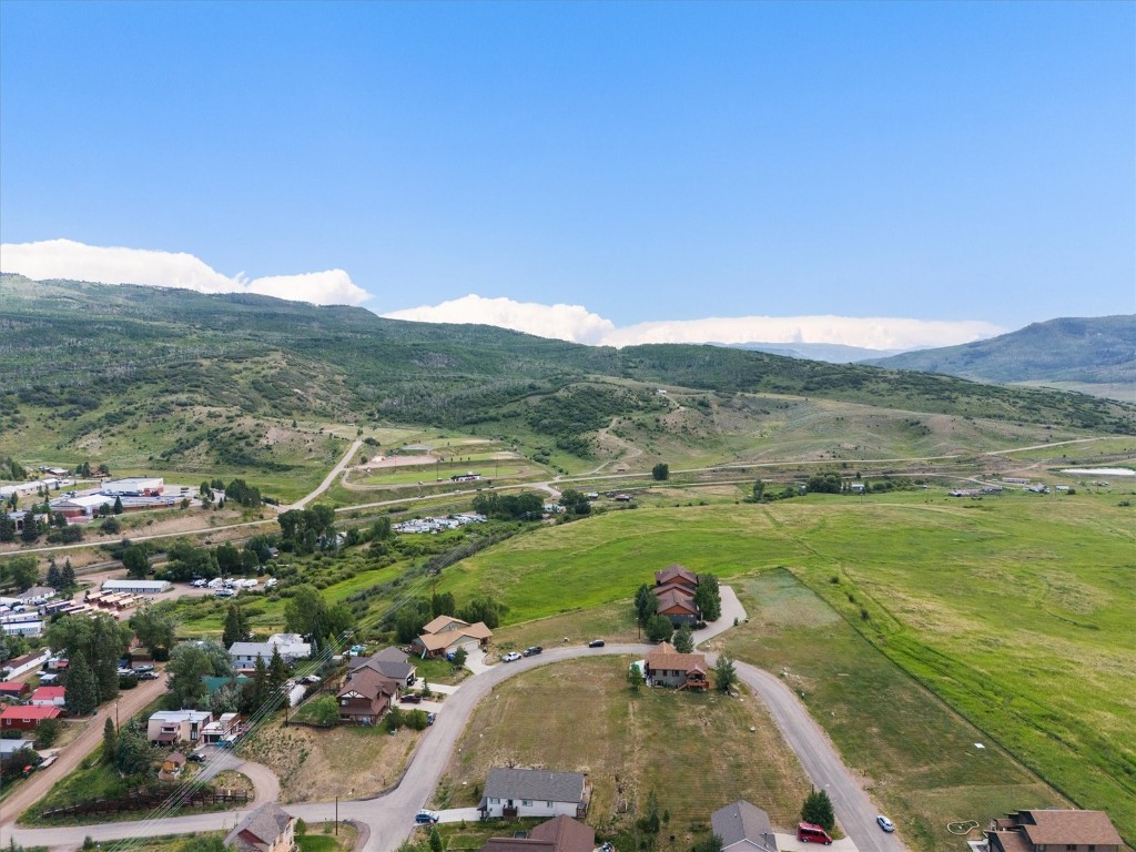 124 Oak Ridge Circle Oak Creek, CO 80467 - Photo 10 of 10 a view of a city with mountains in the background