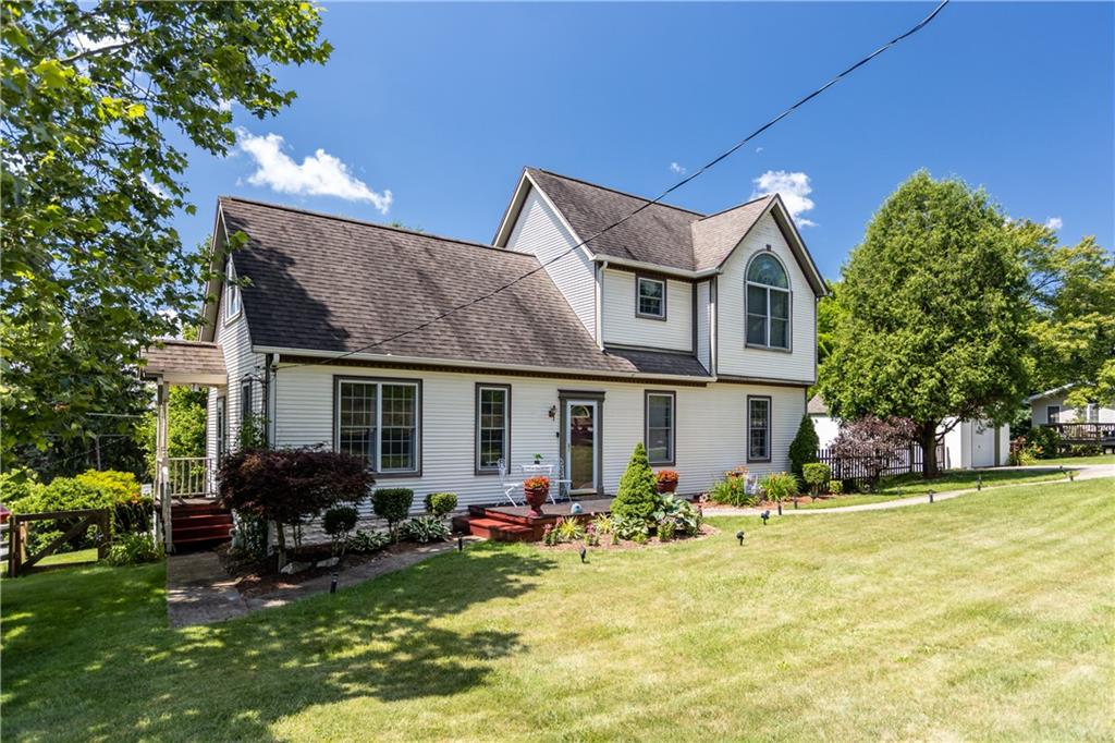 1701 Darlington Road Beaver Falls, PA 15010 - Photo 2 of 30 a front view of house with yard outdoor seating and barbeque oven