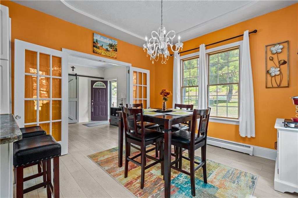 1701 Darlington Road Beaver Falls, PA 15010 - Photo 8 of 30 a view of a dining room with furniture window and outside view