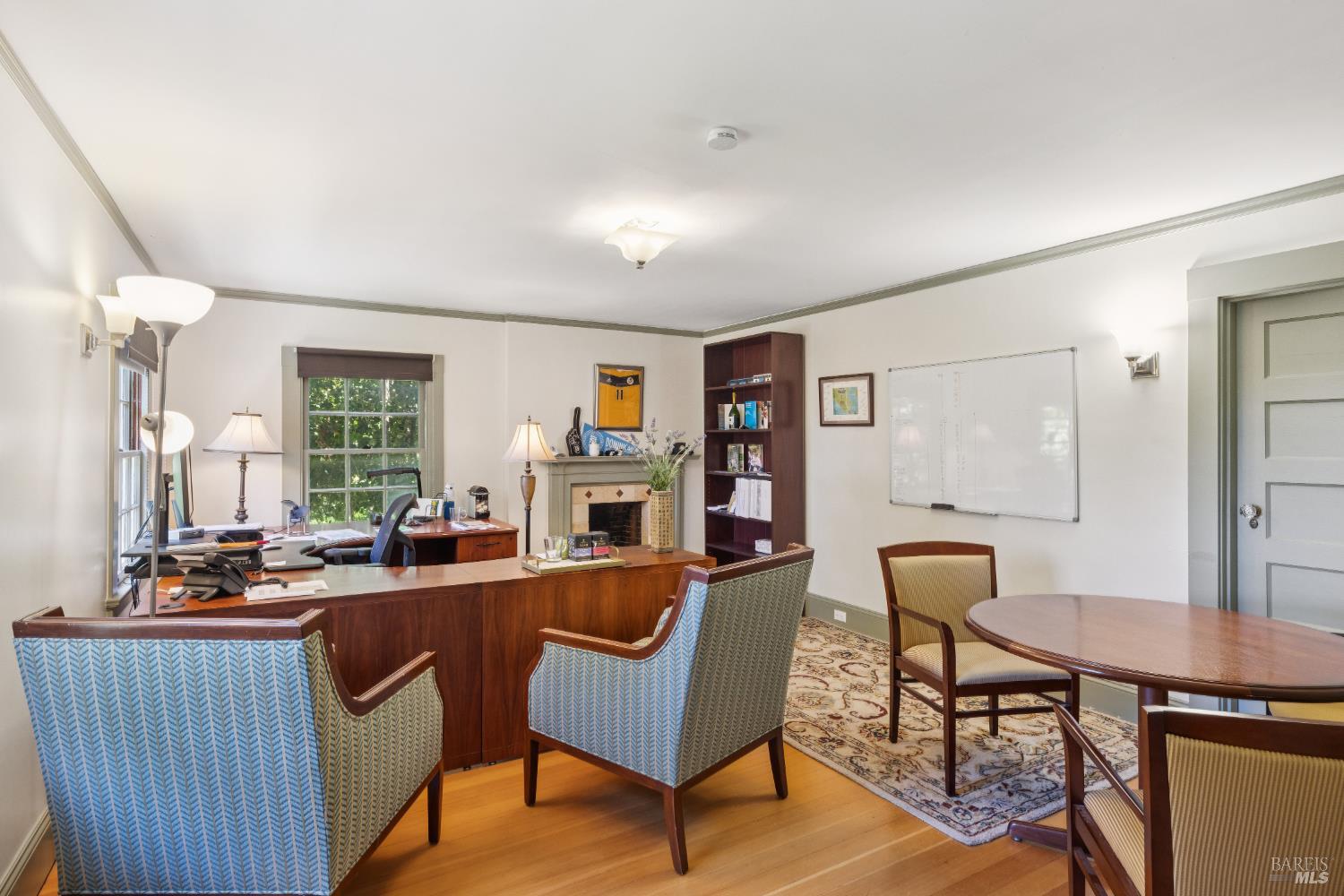 226 Magnolia Avenue San Rafael, CA 94901 - Photo 15 of 31 Nice sized Bedroom #1 with fireplace that has an ajoining room that could be converted to walk-in closet or incorporate bedroom #3 to create a huge primary suite.
