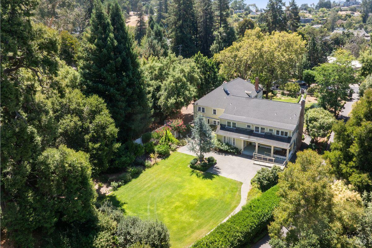 226 Magnolia Avenue San Rafael, CA 94901 - Photo 22 of 31 Ariel view of Magnolia House