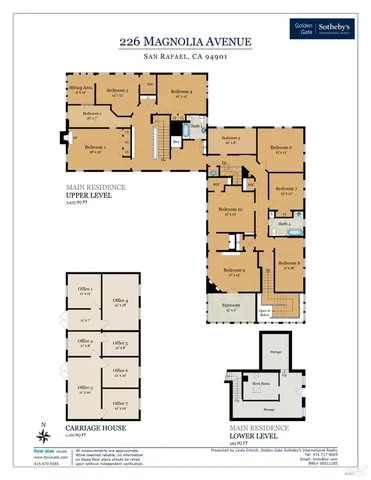 $3,490,000 | 226 Magnolia Avenue, San Rafael, CA 94901