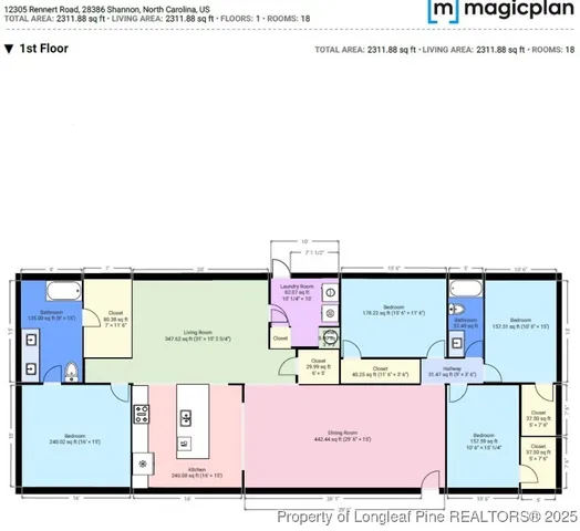 $230,000 | 12305 Rennert Road, Shannon, NC 28386