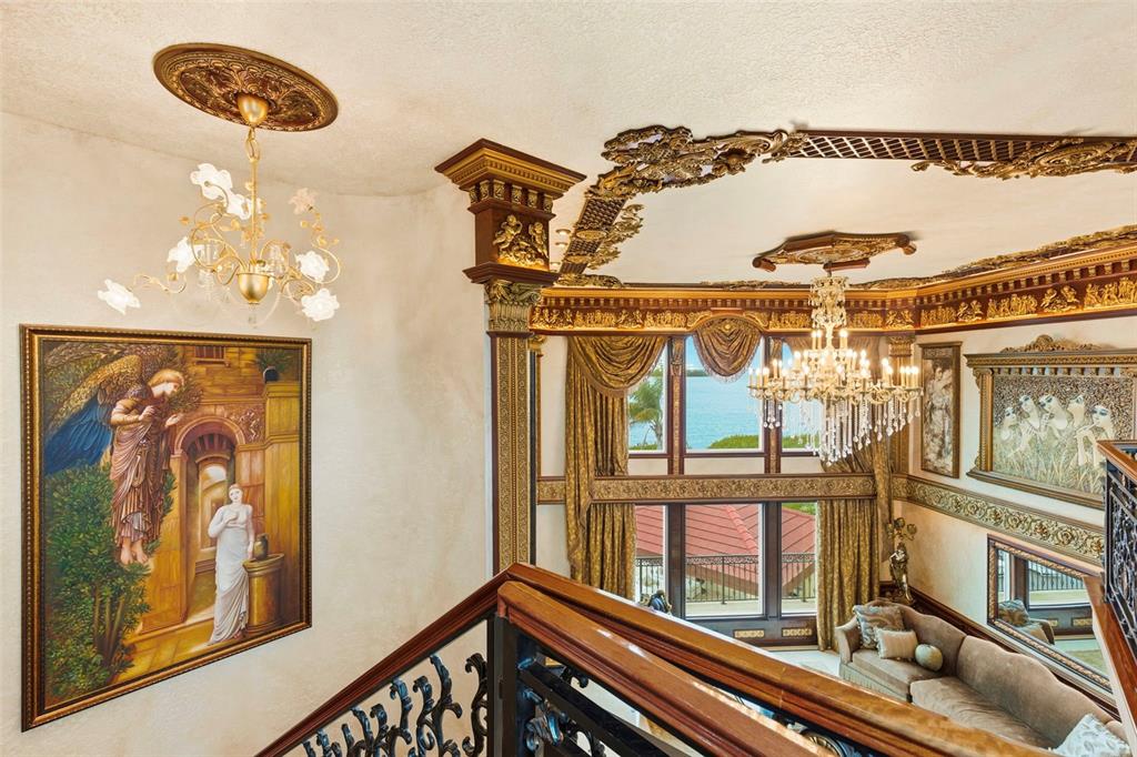 2115 Alexis Court Tarpon Springs, FL 34689 - Photo 12 of 100 a view of a balcony with a staircase