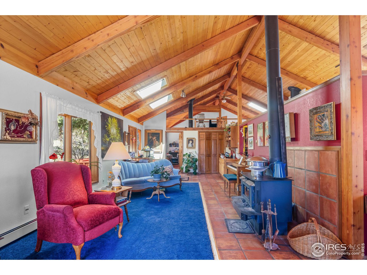 470 Brook Circle Boulder, CO 80302 - Photo 10 of 40 Cozy stove