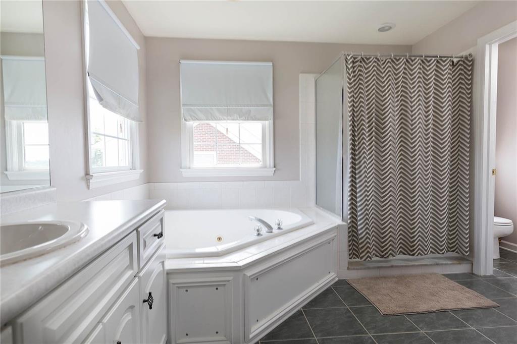 501 Hidden Court McKees Rocks, PA 15136 - Photo 14 of 25 Master bathroom with luxurious jetted soaking tub, separate shower and water closet!