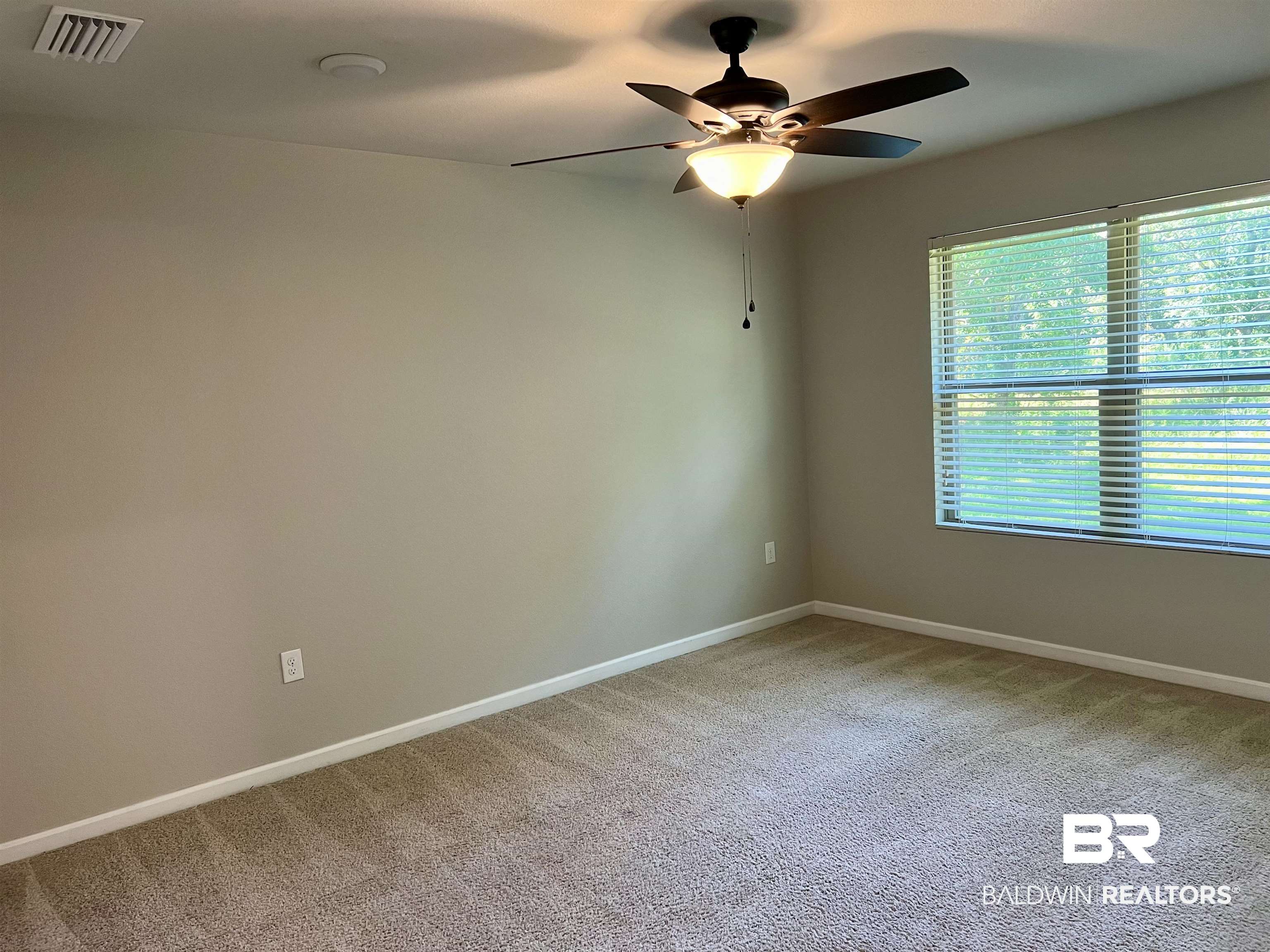 1612 Abbey Loop Foley, AL 36535 - Photo 16 of 30 Unfurnished room with ceiling fan, carpet, and a healthy amount of sunlight