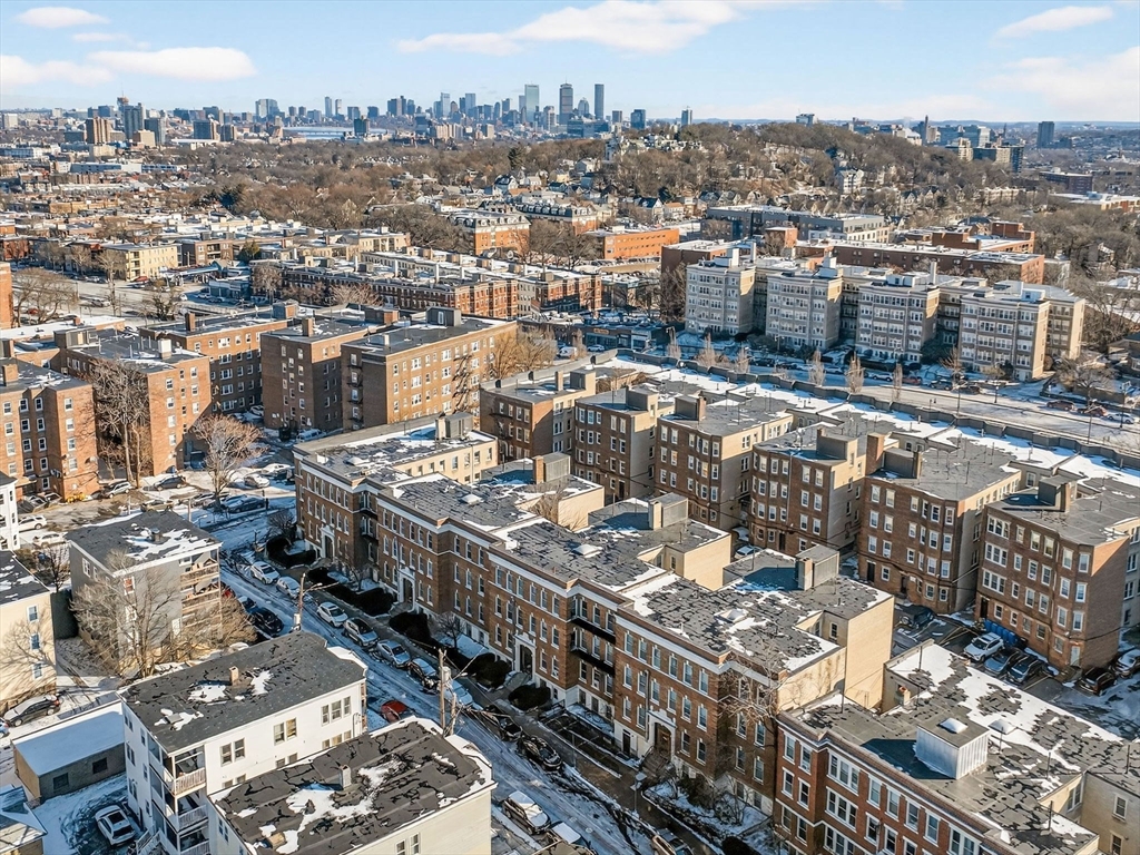 12 Ransom Road, Unit 7 Boston, MA 02135 - Photo 18 of 25 an aerial view of a city