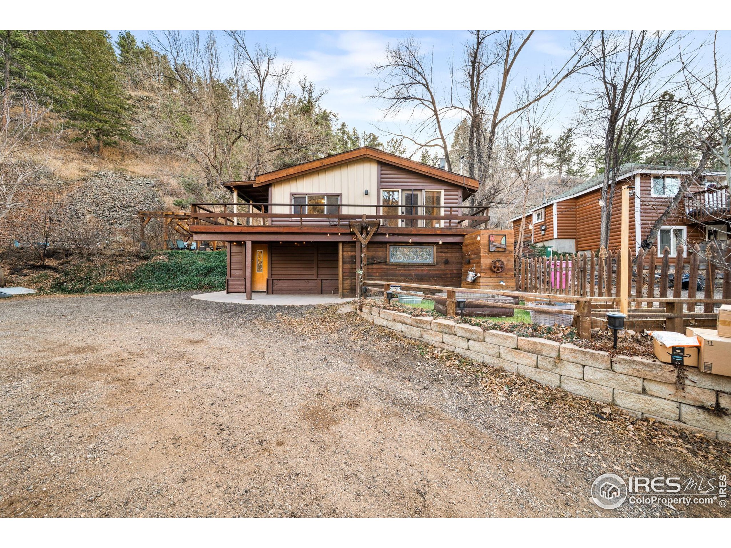 24 Tracy Trail Road Loveland, CO 80537 - Photo 30 of 34 a view of house with outdoor space