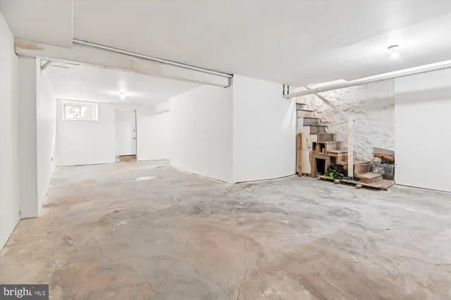 a view of a partially built entryway