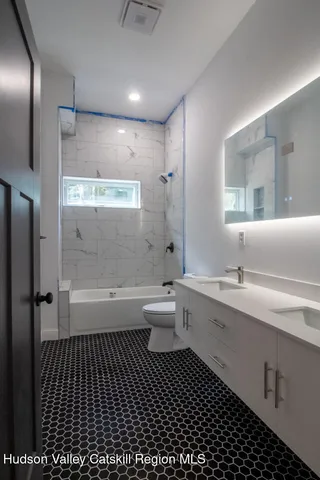 a close view of a sink