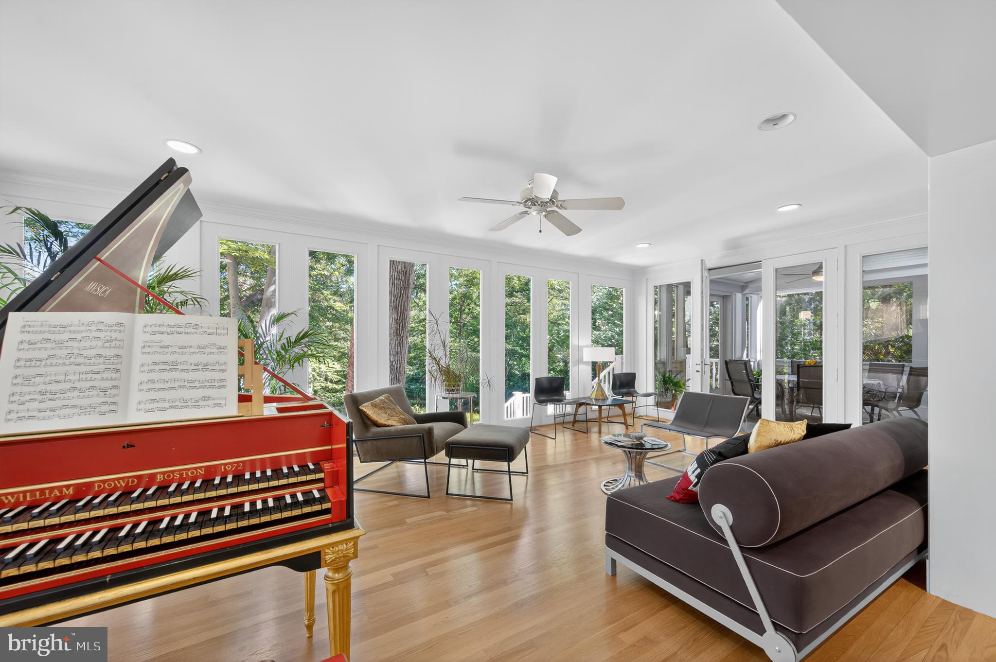 3137 Aberfoyle Place Northwest Washington, DC 20015 - Photo 10 of 85 a living room with furniture and a large window