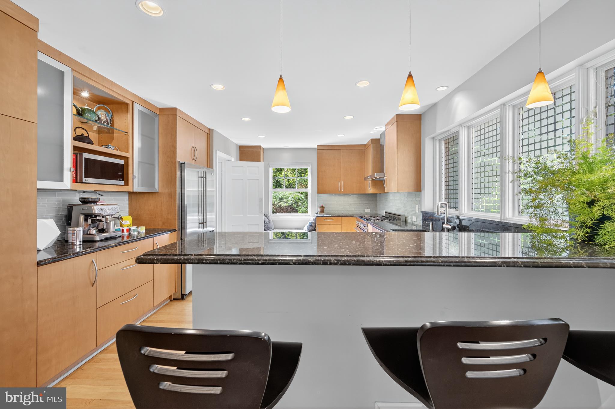 3137 Aberfoyle Place Northwest Washington, DC 20015 - Photo 28 of 85 kitchen open to dining