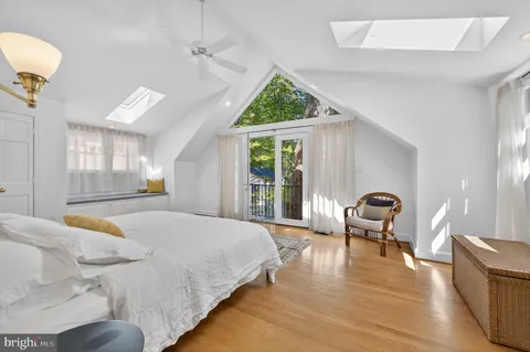 a room with furniture and a window