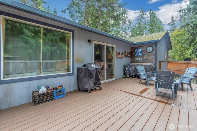 a view of outdoor space with seating space