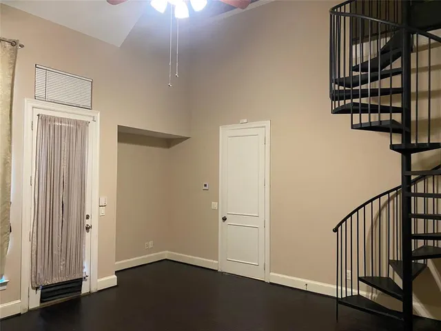 wooden floor in an empty room