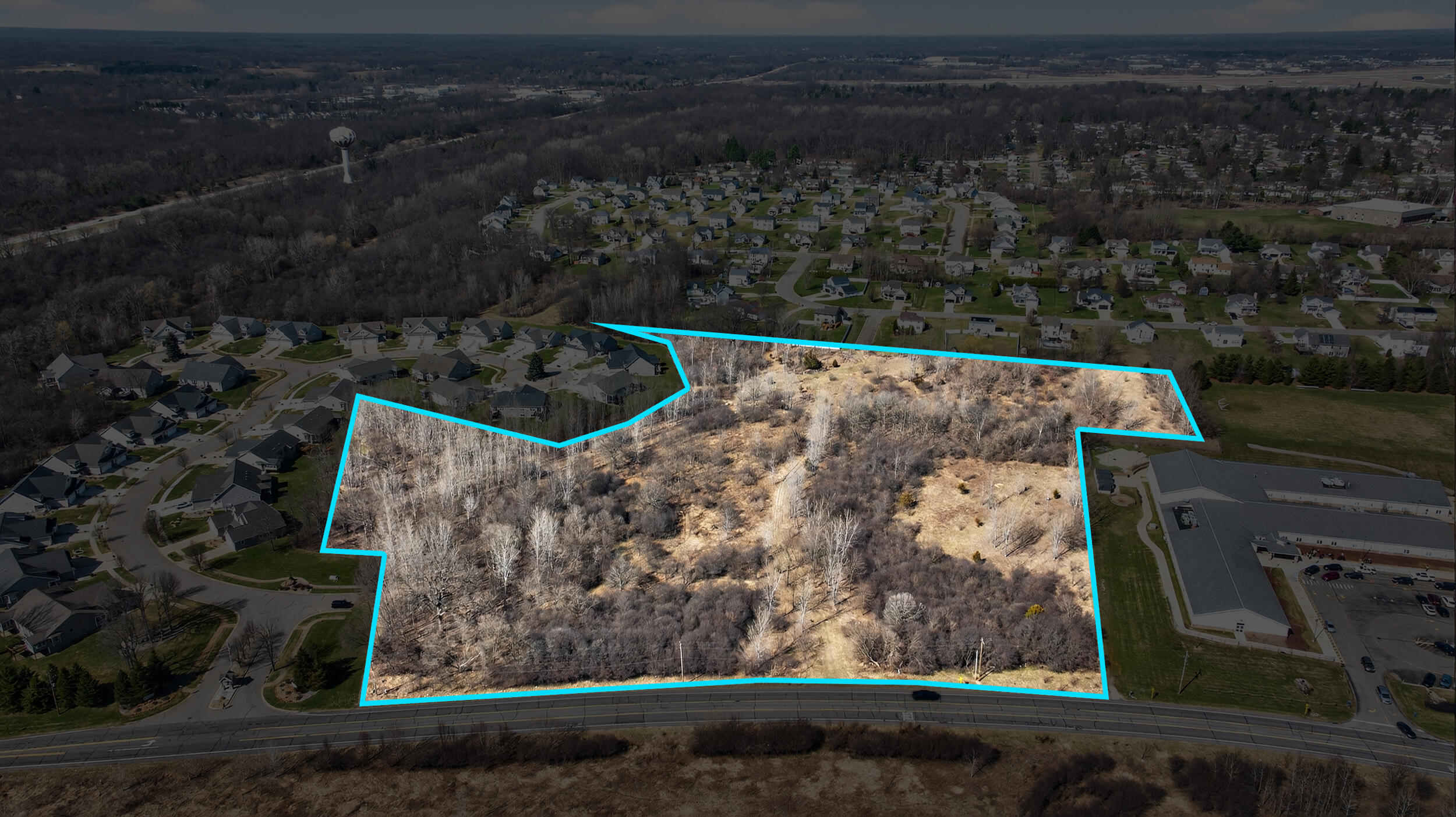 3800 McCain Road Jackson, MI 49203 - Photo 4 of 9 1_3800 mccain road vl jackson mi (aerial