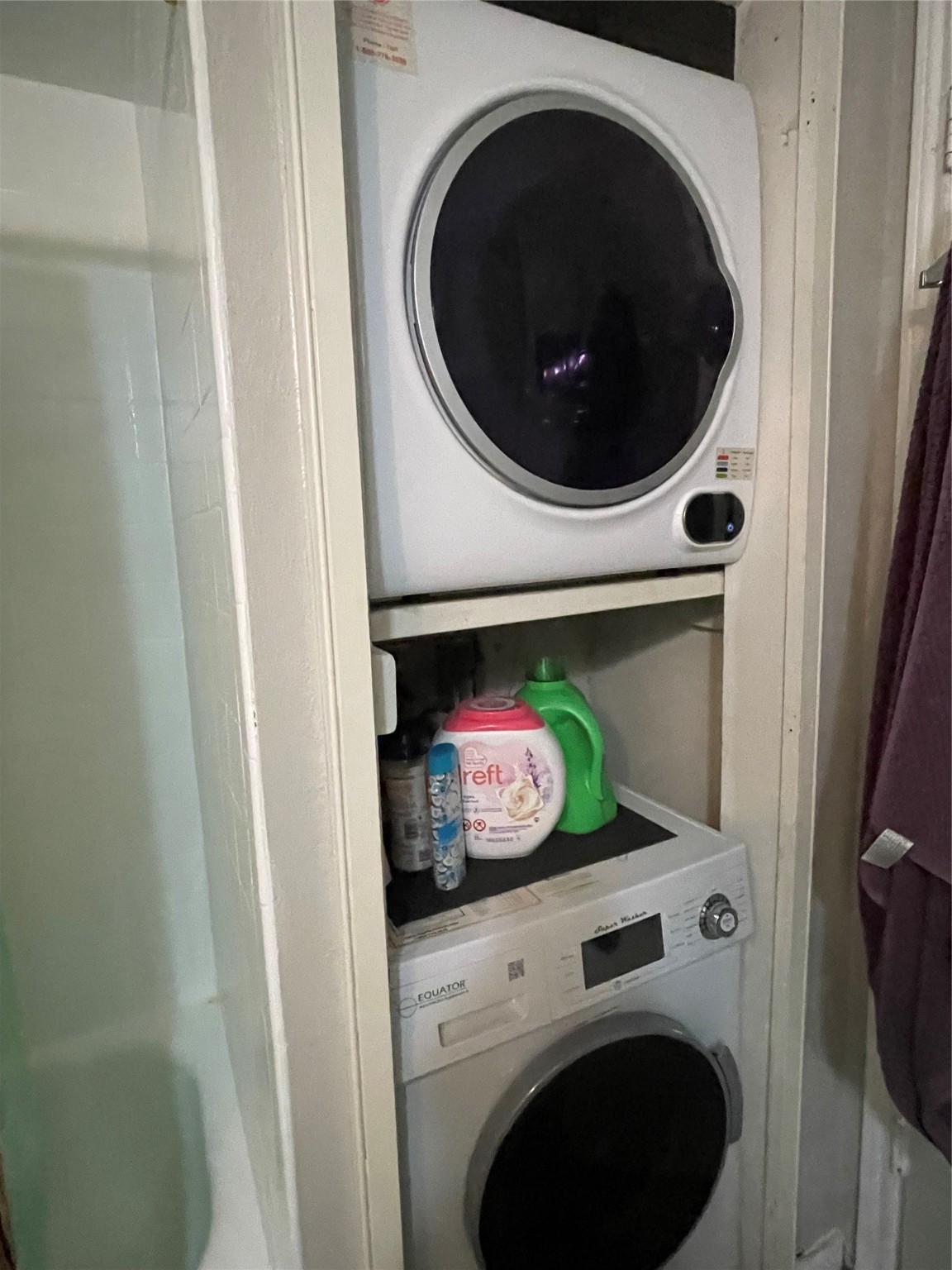 2250 Bering Drive, Unit 98 Houston, TX 77057 - Photo 13 of 14 a close up view of a washer and dryer