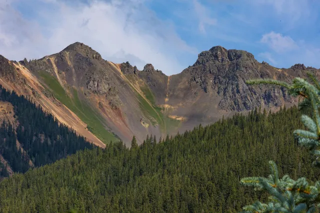a view of a large building with a yard